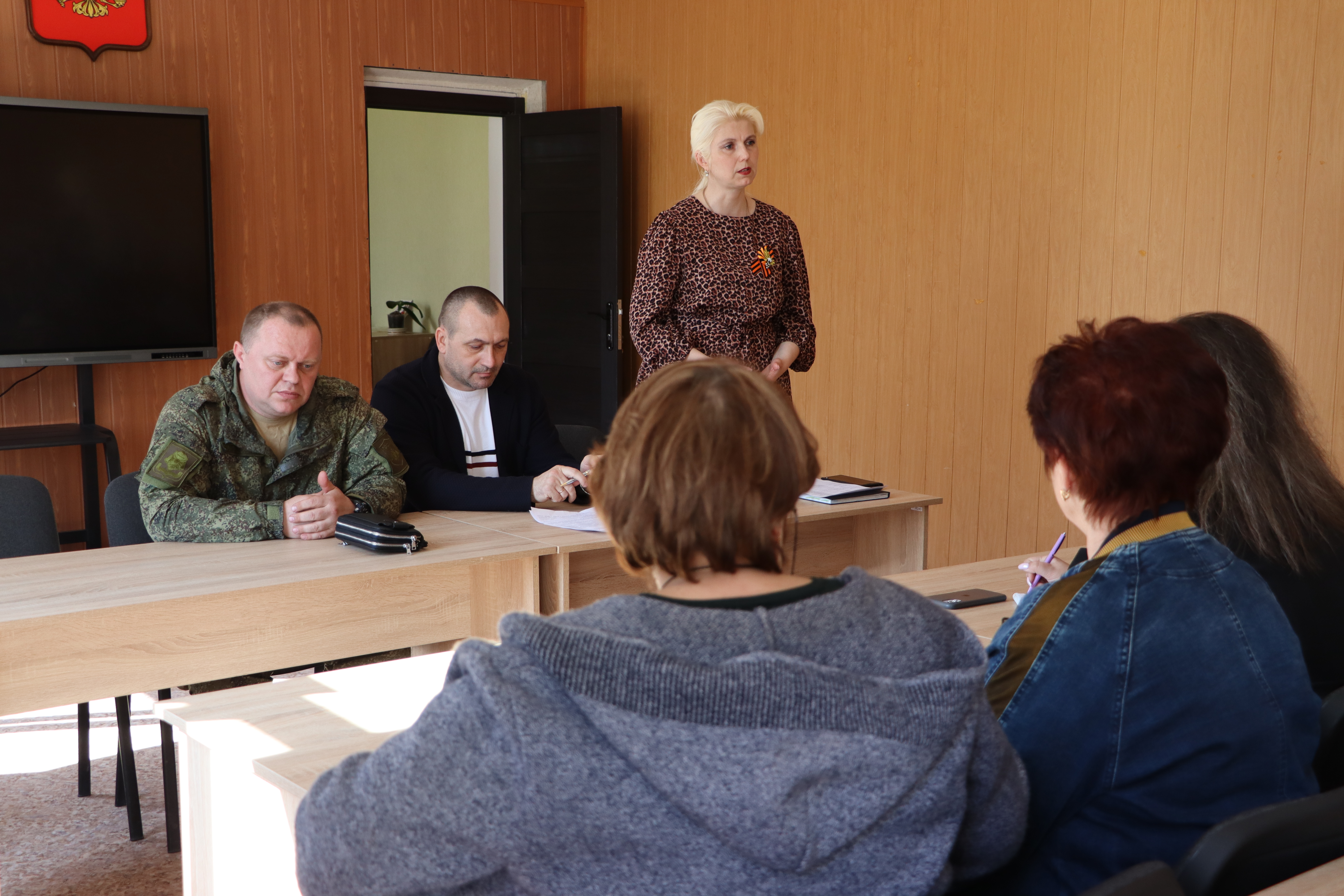 В Стаханове обсудили престиж военной профессии и поступление выпусков на учебу в вузы Минобороны  .